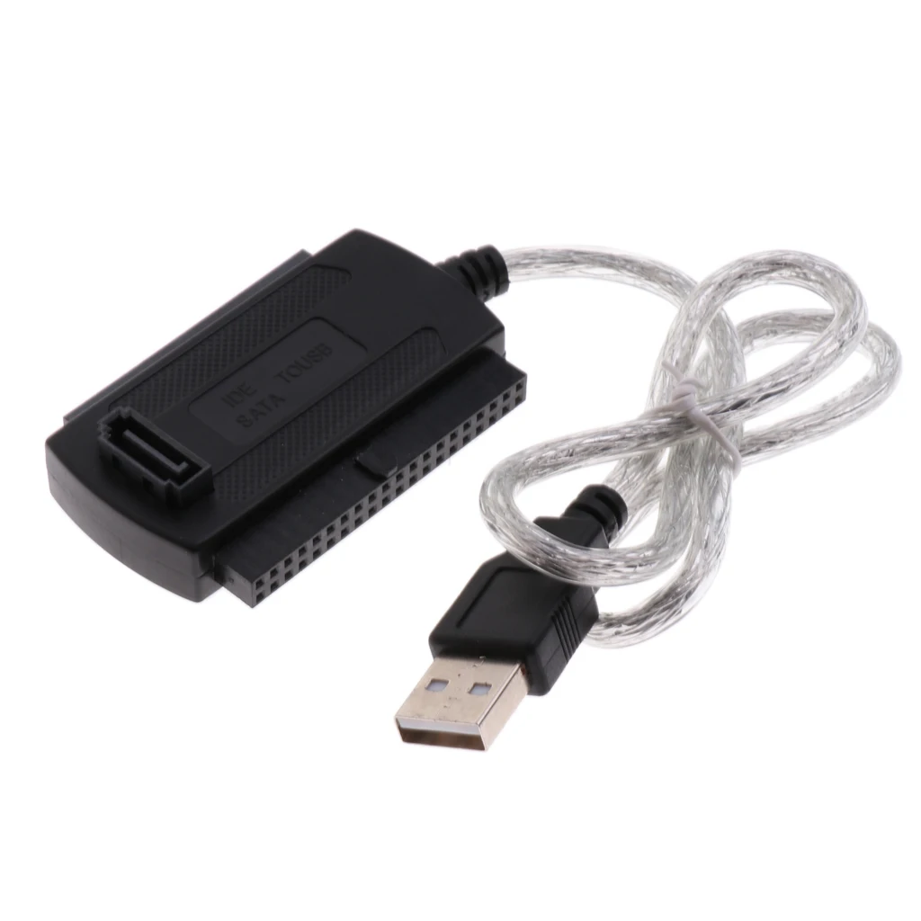USB 2.0 to IDE/SATA 2.5'/3.5' Hard Drive Disk Adapter Cable Converter Cord#2