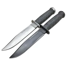 DuoClang холодная сталь военный охотничий нож с фиксированным лезвием 58HRC твердость Кратон ручка Leatherneck инструменты для улицы