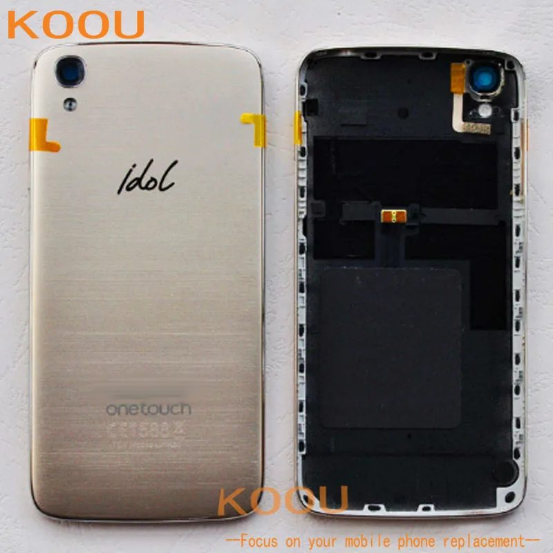 Чехол на заднюю панель для Alcatel One Touch Idol 3 6039 6039A 6039K 6039Y 4,7 '', чехол на заднюю панель для смартфона, чехол на батарейку, Жесткий ПК