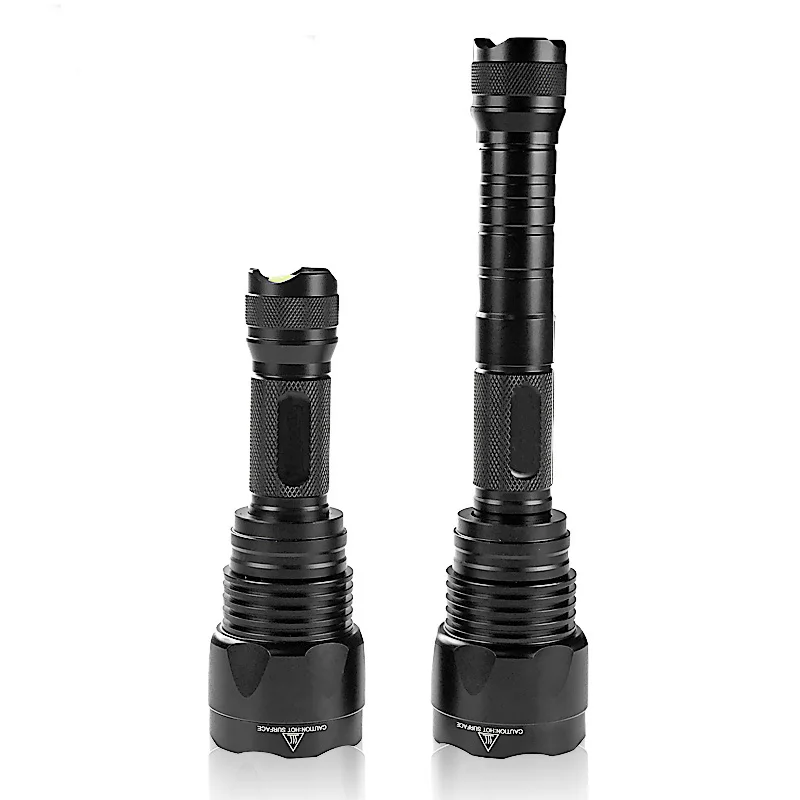 

Tactical Camping Flash Light 3 Mode 18650 CREE XML U2 LED cool white Flashlight Torch Brightest Cree led