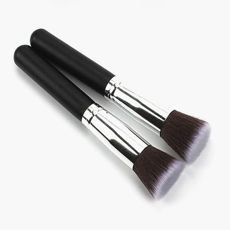 

1PC New Women's Portable Brushes Flat Top Foundation Cosmetic Makeup Face Powder Brush Tools foundation brushes