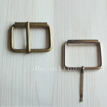 

100 PCS 1" 25mm Single Prong Roller Buckles for leather Belt Strap Nickle or Bronze