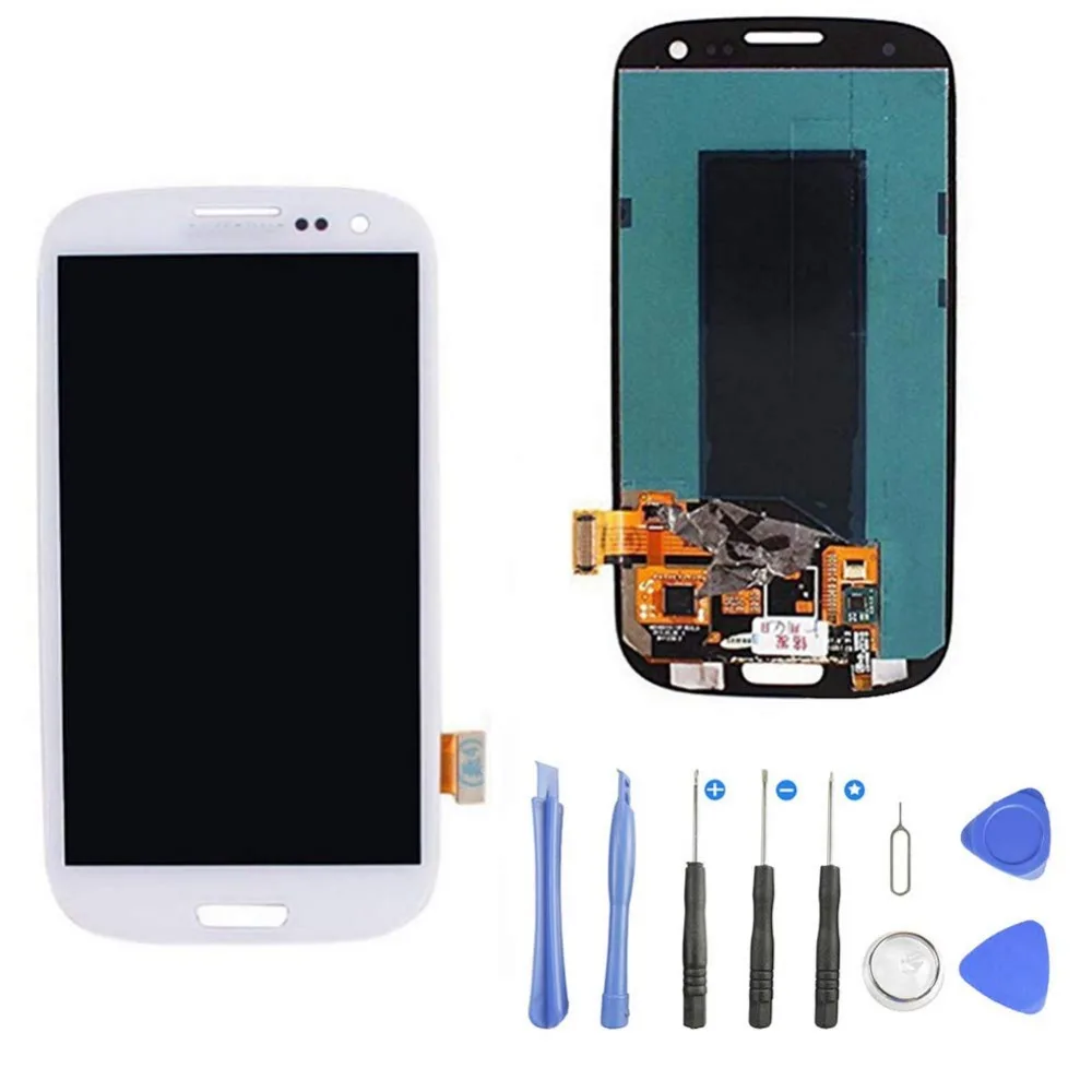 

Mobile Phone Lcd For Samsung Galaxy S3 I9300 I9305 I535 T999 I747 Touch Screen Digitizer Assembly Replacement Parts