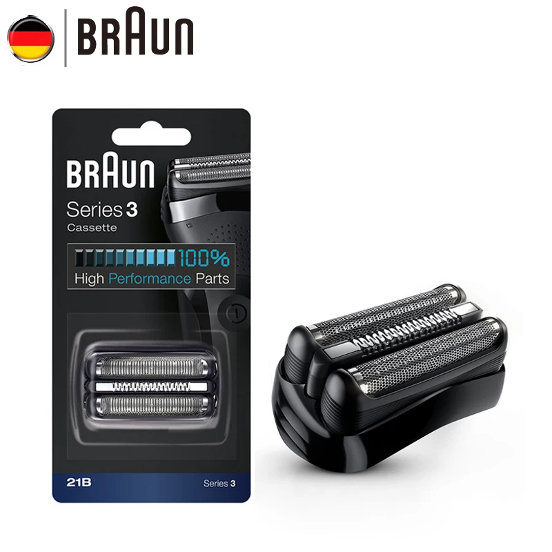 Цена Электрический бритвенный нож Braun 21B 32B 32S BT32 Refills foil для серии 3 электробритва 300s 301s 310s 3000s 3020s 3050cc Cruzer6