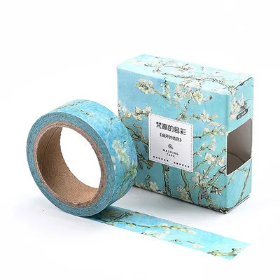 Van Gogh's Painting Washi Paper DIY Masking Adhesive Tapes Decorative Tape 