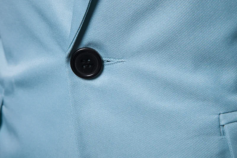 Черный пиджак Для мужчин 2018 бренд Slim Fit одной кнопки костюм Блейзер Для мужчин Бизнес свадебный смокинг жениха платье блейзеры для для