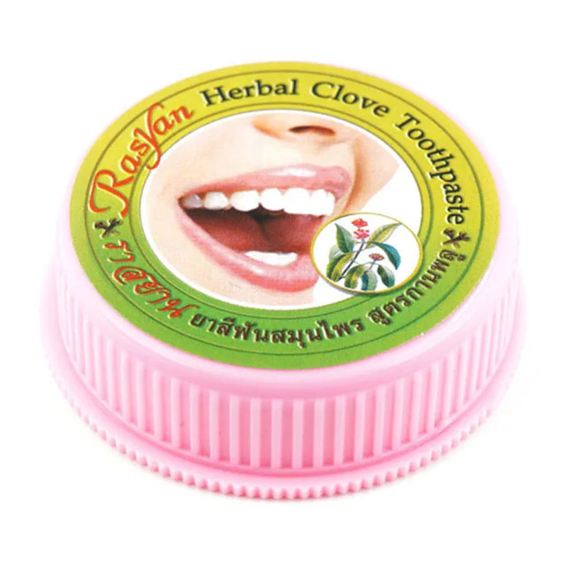 

Stain Remove Reduce Allergic Teeth Whitening Tooth Antibacterial Herbal Clove Toothpaste 25g @ME88