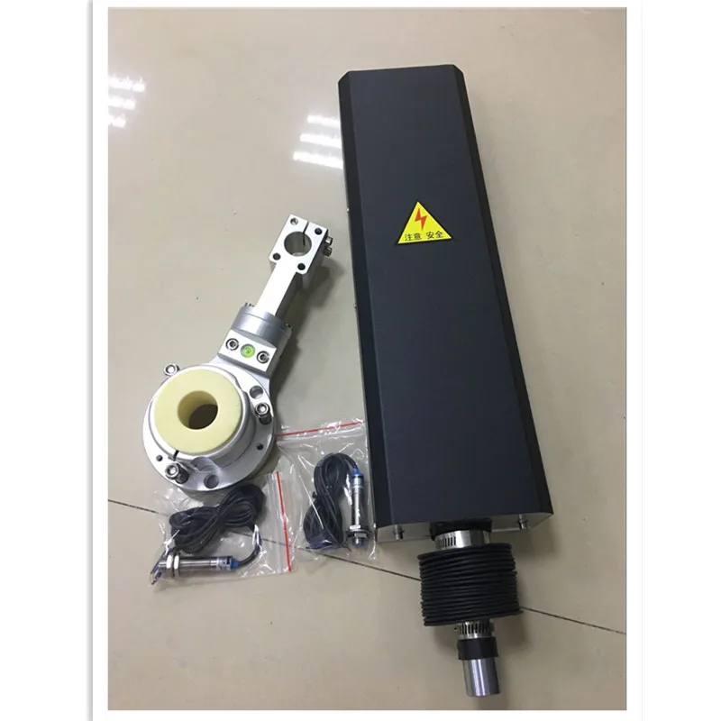 DC24V подъемник для пламени и плазменной резки регулятор высоты горелки с 200 мм ход+ анти-приспособление для столкновения