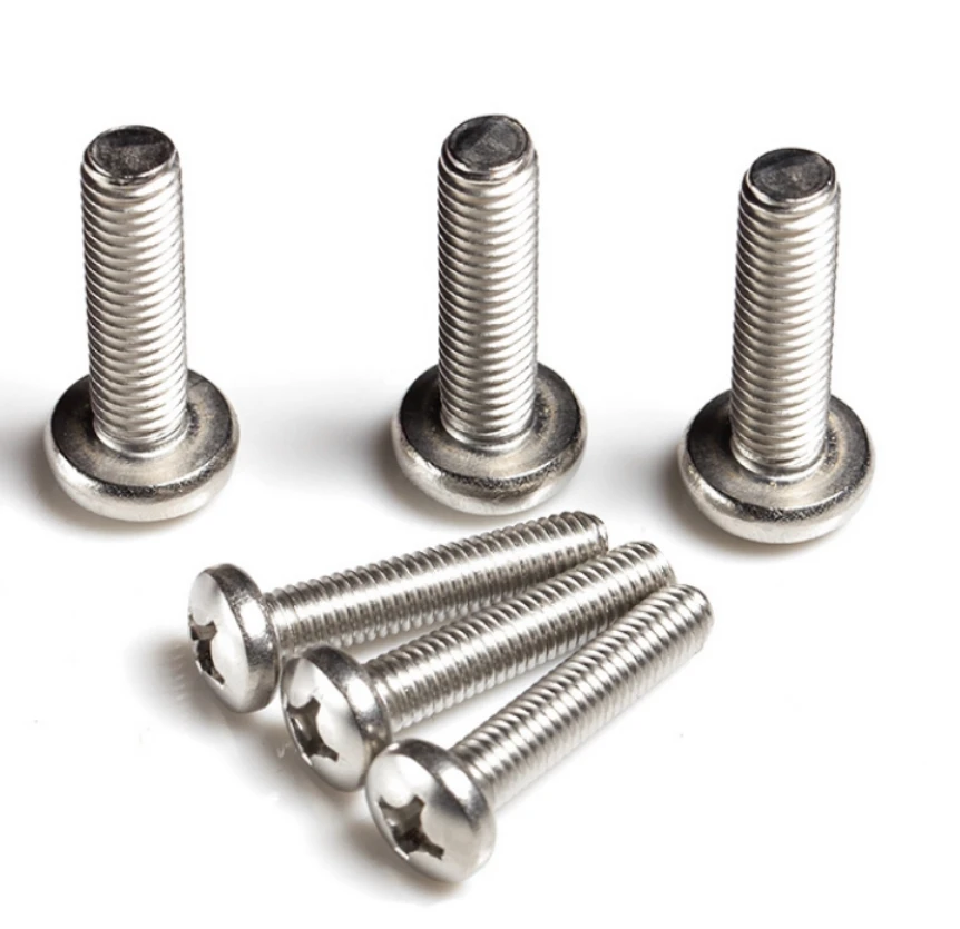 

304 M8cross head small-Phillip-round screw
