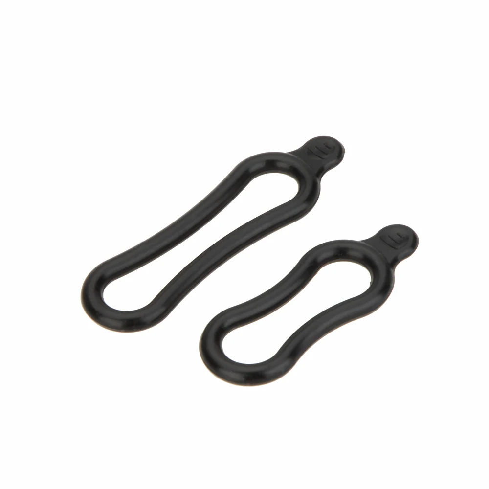Best 2 Pcs/Lot Cycling Elastic Strap Bandage light lamp Mount Holder Frame Flashlight Mount Cycle Rubber O Rings LED Head Light Rings 2