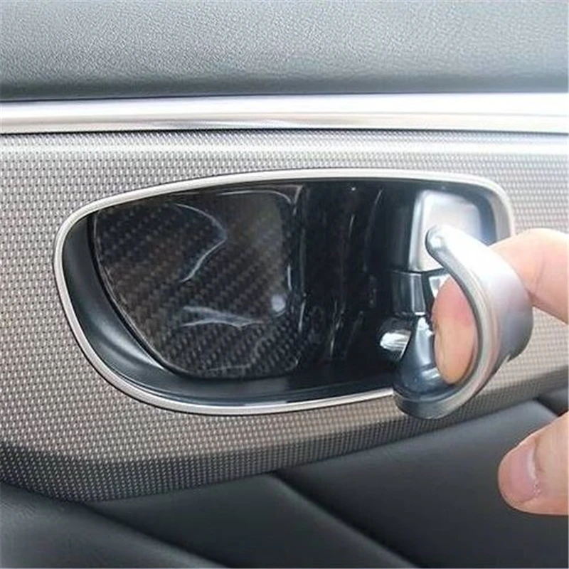 

Door Handle Interior Promote Auto Modified Automobile Decorative Car Styling Trim Sticker Strip 18 19 FOR Infiniti JX35
