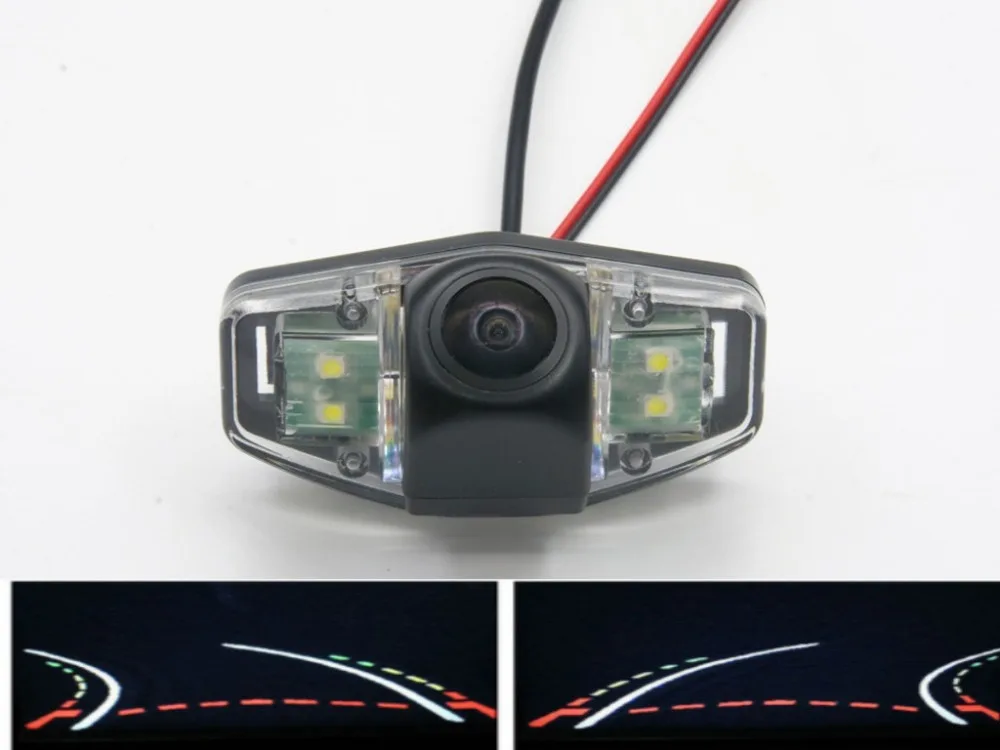 

HD 1080P Fisheye Lens Trajectory Tracks Car Parking Rear view Camera for Honda Accord 2005 2006 2007 2008 2009 2010 Car Camera