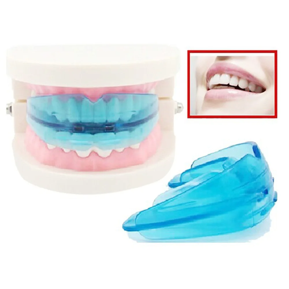 

1Pcs Soft Orthodontic Brace Buck Teeth Retainers Boxing Tooth Protector Dental Mouthpieces Orthodontic Appliance Trainer