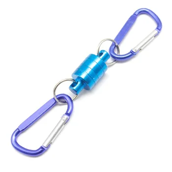 

Outdoor 4kg fishing multi-function magnetic buckle Magnetic Net Release Fly Fishing Strong Train Net Holder Lanyard Cable Pull