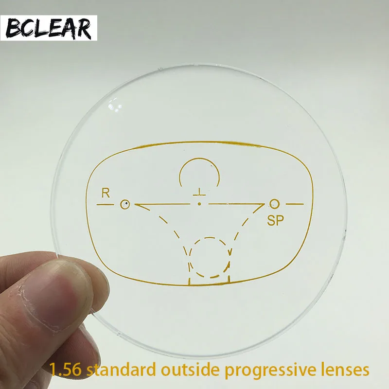 BCLEAR 1.56 Standard Outside Progressive Lenses Multifocal for Myopia and Presbyopia Optical Lens Customized Lens See Far Near