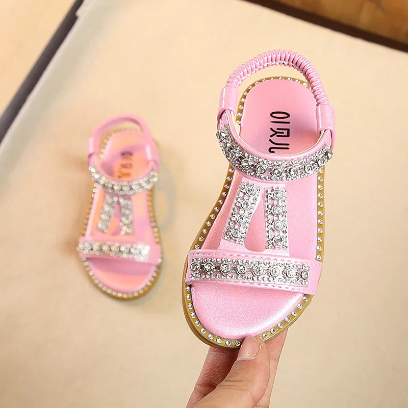 COZULMA Summer Girls Sandals Kids Rhinestone Princess Sandals Girls Fashion Shoes Children Gladiator Shoes Sandals Silver Gold COZULMA Summer Girls Sandals Kids Rhinestone Princess Sandals Girls Fashion Shoes Children Gladiator Shoes Sandals Silver Gold