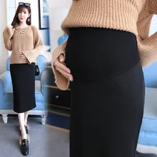 Maternity High Waist Belly Skirts Pregnant Women Empired Belly Skirts Mid-Calf Pencil Skirts Office Long Straight Skirt Maternity High Waist Belly Skirts Pregnant Women Empired Belly Skirts Mid-Calf Pencil Skirts Office Long Straight Skirt