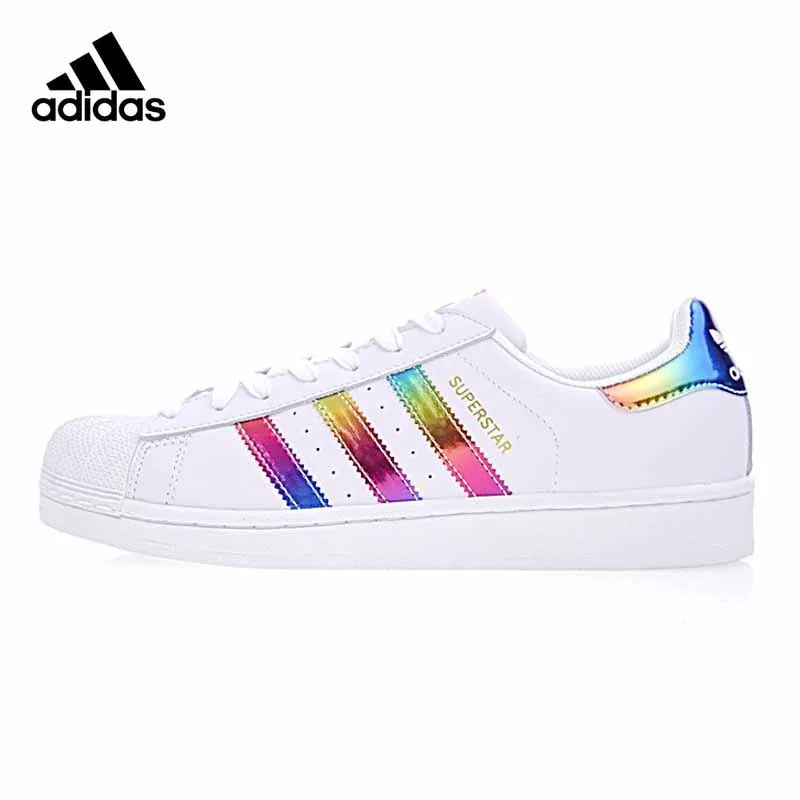 Original New Arrival Official Adidas SUPERSTAR Shamrock Women's And Men's Skateboarding Shoes Sport Outdoor Sneakers BB2146