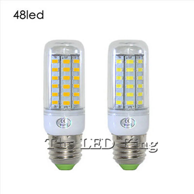 Светодиодная лампа E27 E14 GU10 5730S MD LED Lights Corn Bulb G9 24 36 48 56 69 72 светодиодный s люстра