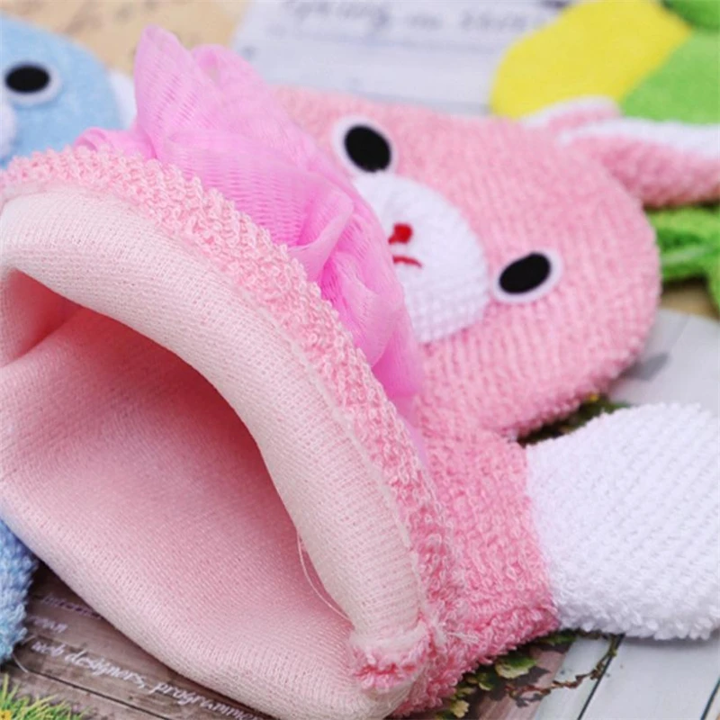 2018 New  Cute Children Baby Shower Bathing Bath Towel 5Colors Animals Style Shower Wash Cloth Towels Bathroom Clean hot   C020508