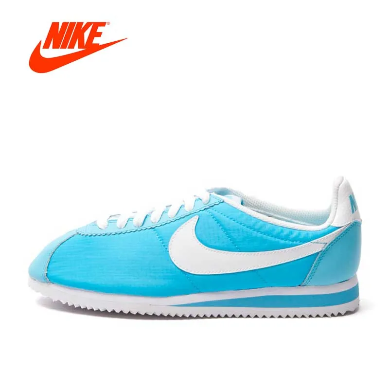 Official Nike Breathable WMNS CLASSIC CORTEZ NYLON Skateboarding Shoes sneakers