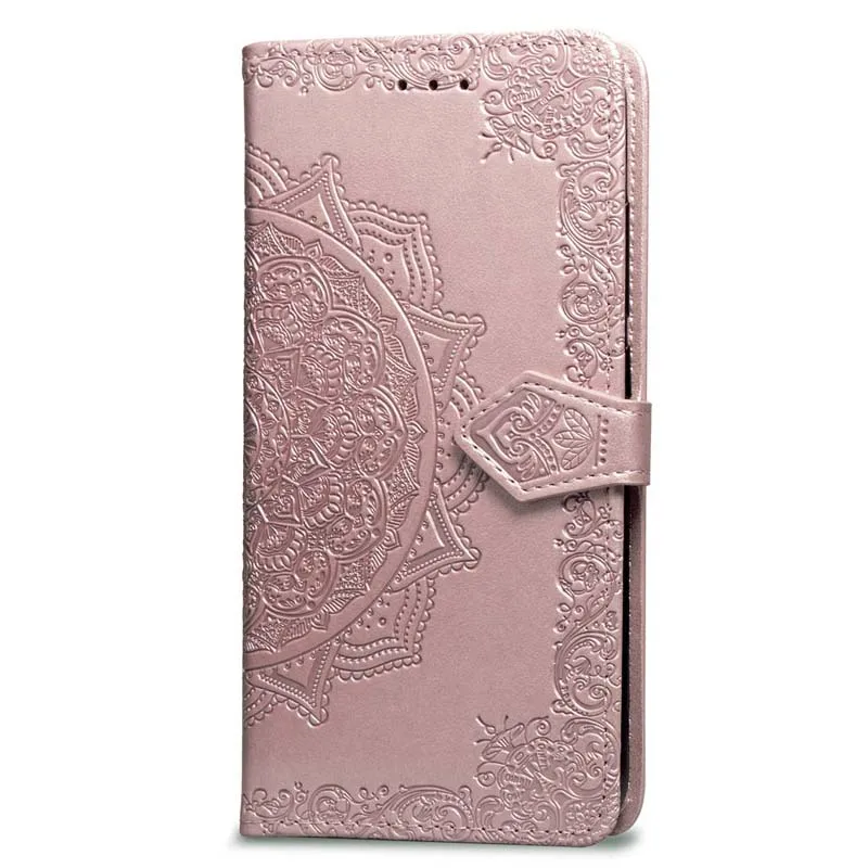 Роскошный кожаный чехол для iPhone 11 Pro XS Max XR X 5S чехол-кошелек флип-чехол для iPhone 11pro 6 6S 7 8 Plus SE Coque Cover - Цвет: rose gold