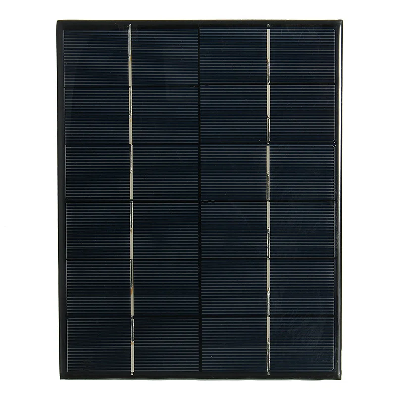 BUHESHUI Вт 6 в В 5,2 Вт мини поликристаллический панели солнечные зарядное устройство для пальчиковых батарей для мобильного телефона