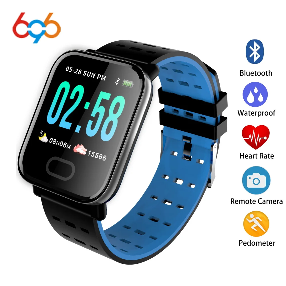 

696 LJL08 sport Smart Watch 1.3 inch color screen Activity fitness tracker blood pressure Monitor smart Bracelet IP67 Waterproof