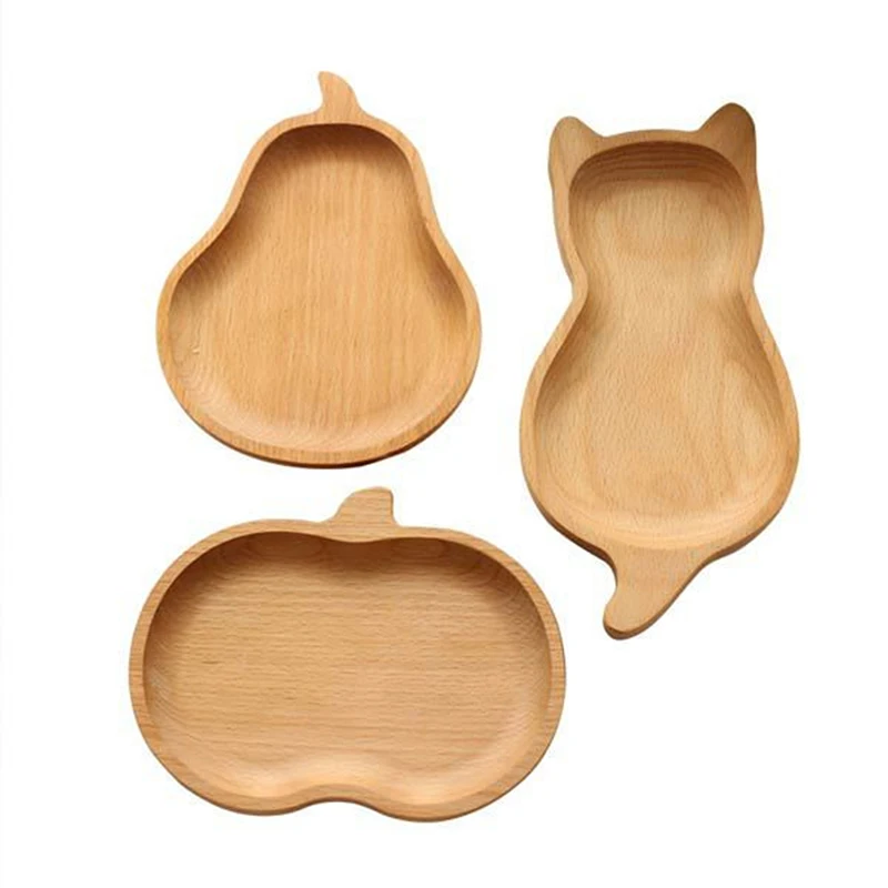 

Wooden Storage Tray Kitchen Storage Box Tableware Candy Snacks Fruit Dessert Kitchen Storage Tableware Dessert plate
