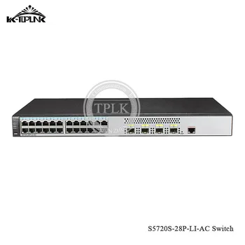 

Best Supplier Hua wei S5720S-28P-LI-AC Ethernet switch 24 Ethernet ports + 4 Gigabit SFPs POE power supply 10/100/1000Mbps ports