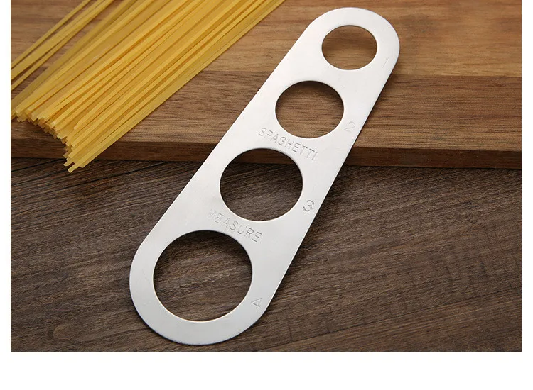 1PC Stainless Steel Spaghetti Pasta Noodle Measurer Portioner Kitchen