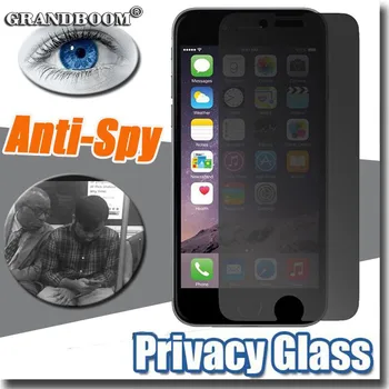 

500pcs Privacy Screen Protector Film For iPhone 11 Pro Max XS XR X 8 7 6 6S Plus Premium Guard Protective 9H Hardness Tempered Glass
