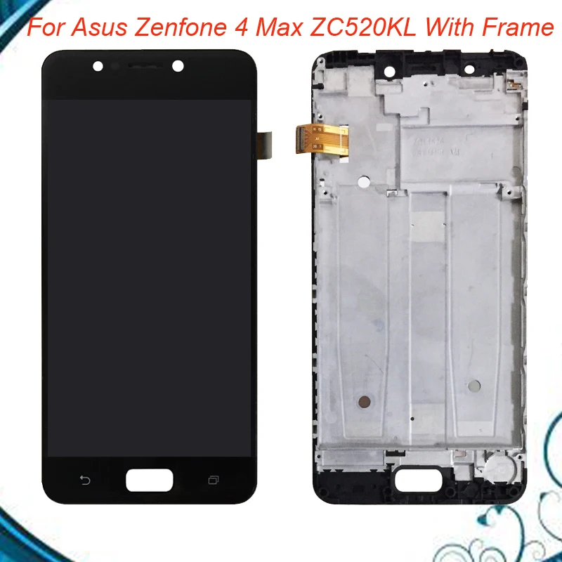Высокое качество для Asus Zenfone 4 Max ZC520KL ЖК-дисплей + кодирующий преобразователь