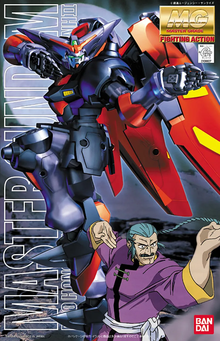 Bandai Gundam 1/100 мг мастер GUNDAM мобильный костюм Сборная модель наборы аниме экшн
