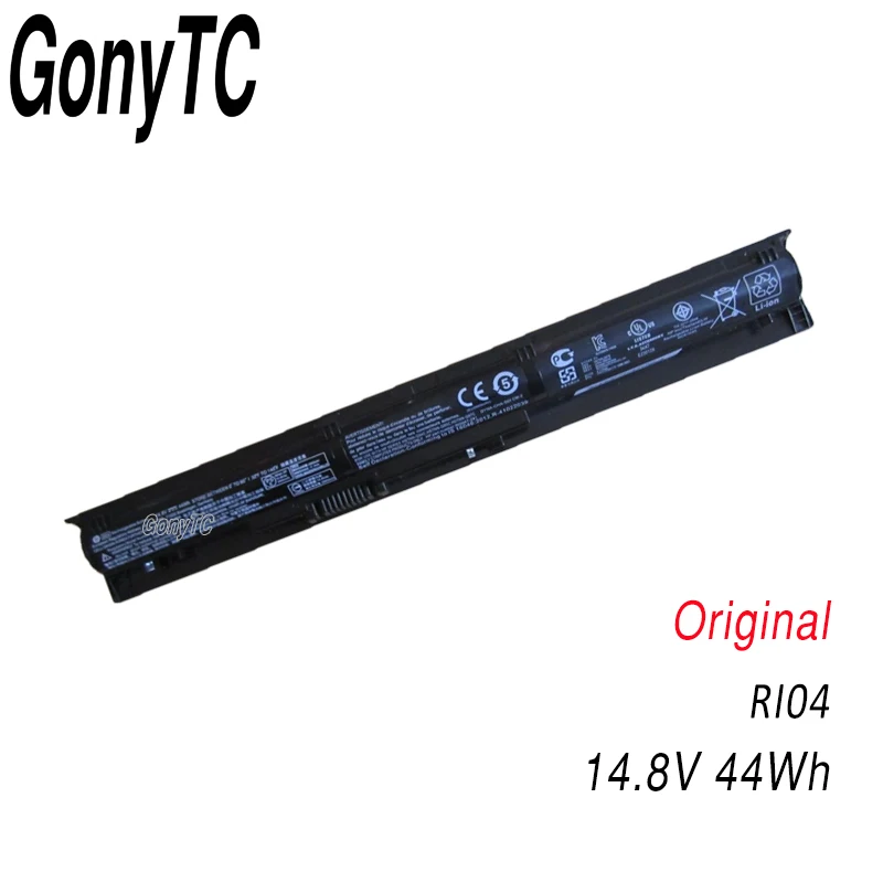 GONYTC Korea Cell New Original RI04 Battery для HP Probook 450 455 470 G3 G4 for ENVY 17 15 q001tx 805294 001 HSTNN DB7B|Аккумуляторы