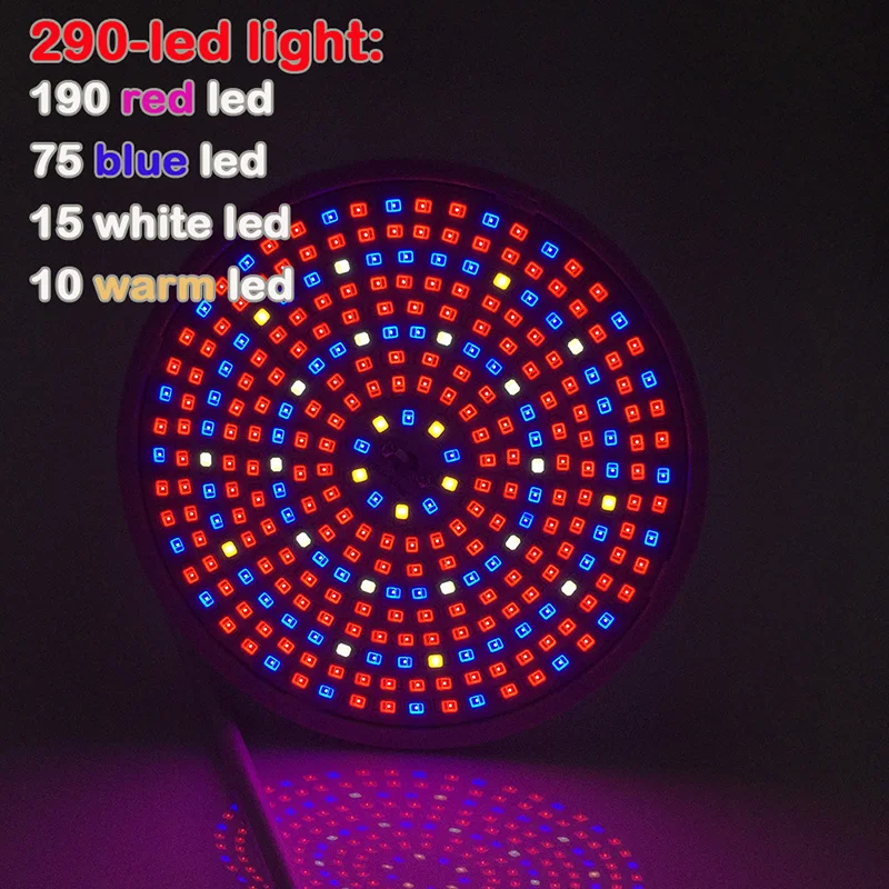 60 106 126 200 2Led Свет для выращивания гидропонное освещение с зажимом лампы растения