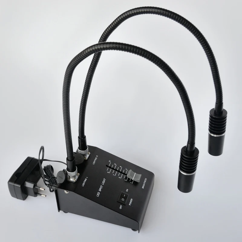 FYSCOPE 6 Watt LED Dual Goose neck Illuminator Powerful LED Dual Goose
