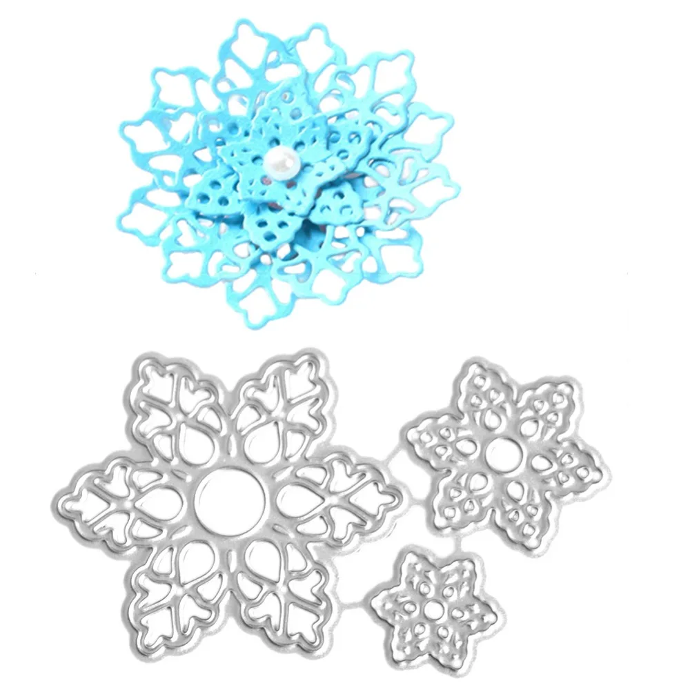 

3D Flower Metal Cutting Die Stencils for DIY Scrapbooking album Decorative Embossing Hand-on Paper Cards Drop Shipping