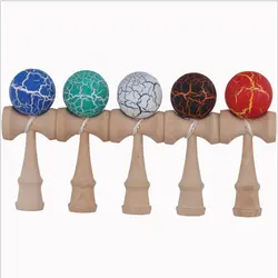 Трещины Краски Kendama Бал умелые жонглирование игры мяч Японская Традиционная игрушка шары Развивающие игрушки для взрослых подарок для