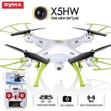 Quadcopter Syma X5HW (X5SW Upgrade) Drone with Camera HD FPV 2.4G 4CH RC Helicopter Original Quadrocopter Toy