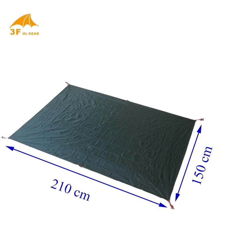 

3F Gear 210*150 cm footprint moistureproof PU coating groundsheet