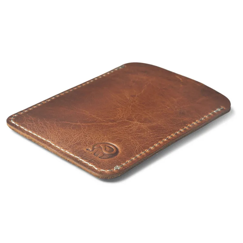 

Slim Cow Leather Card Holder for Credit Card Case Porte Carte for Credit Cards Cardholder Business Bank Card Holder T