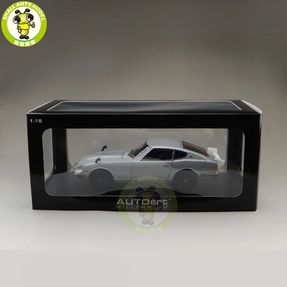 1/18 Autoart 77437 1969 Nissan Fairlady Z432 PS30 литой модельный автомобиль игрушки для мальчиков и девочек, подарок на день рождения серебро