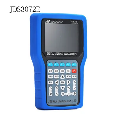 Ручной осциллограф 1/2 Каналы 250/500 MSa/s 50/70/80 МГц 8 бит осциллограф JDS3072E цзиньханьская JDS3082A JDS3051A - Цвет: JDS3072E