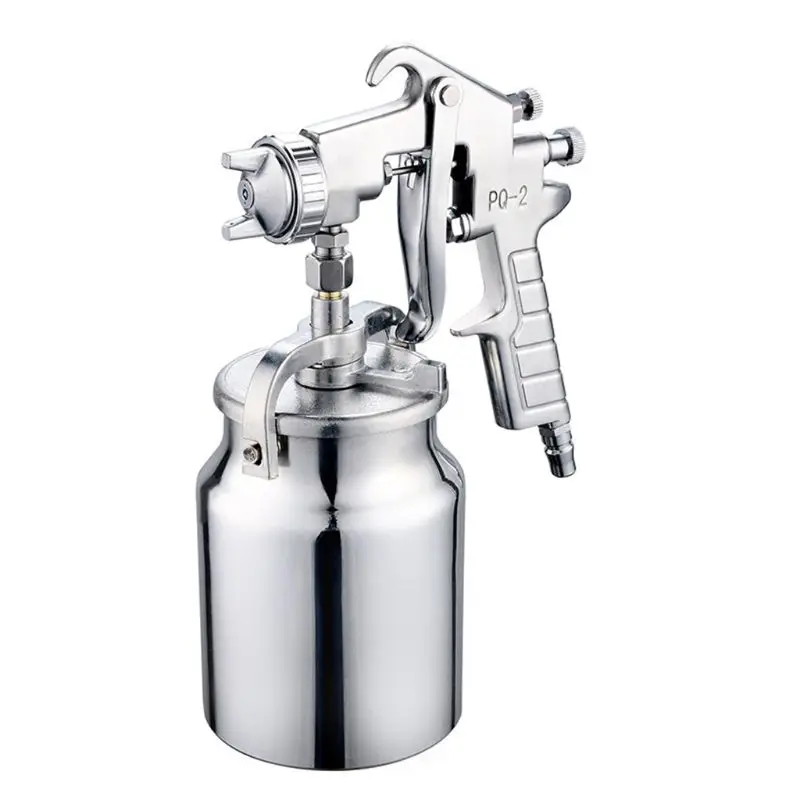 

Suction Type Air Spray Gun 2.0mm Stainless Nozzle 1000ml Capacity Spray Gun Tool Car Furniture Spray Paint