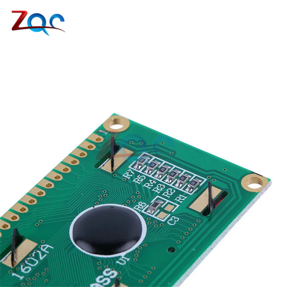 Межсоединений интегральных схем/I2C 1602 ЖК-дисплей Дисплей модуль ЖК-дисплей-1602 I2C цвет желтый, синий; размеры 34–43 Дисплей подстветка 5V для Arduino