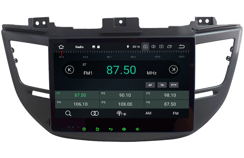 Perfect 10.1" IPS Octa Core 4G Android 8.1 4GB RAM 64GB ROM BT Car DVD Player Radio GPS Glonass Navi For Hyundai Tucson IX35 2015-2018 2