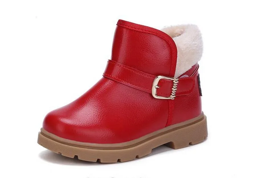 Children PU snow boots-23