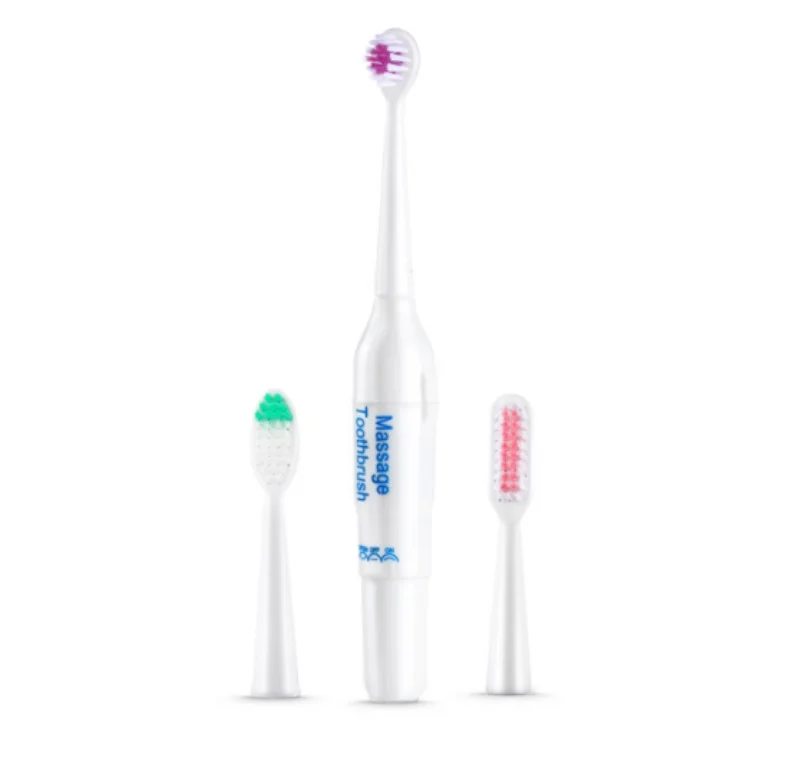 Электрическая зубная щетка Детская электрическая массажная ультразвуковая зубная щетка + щетка для головы Уход за зубами гигиена полости