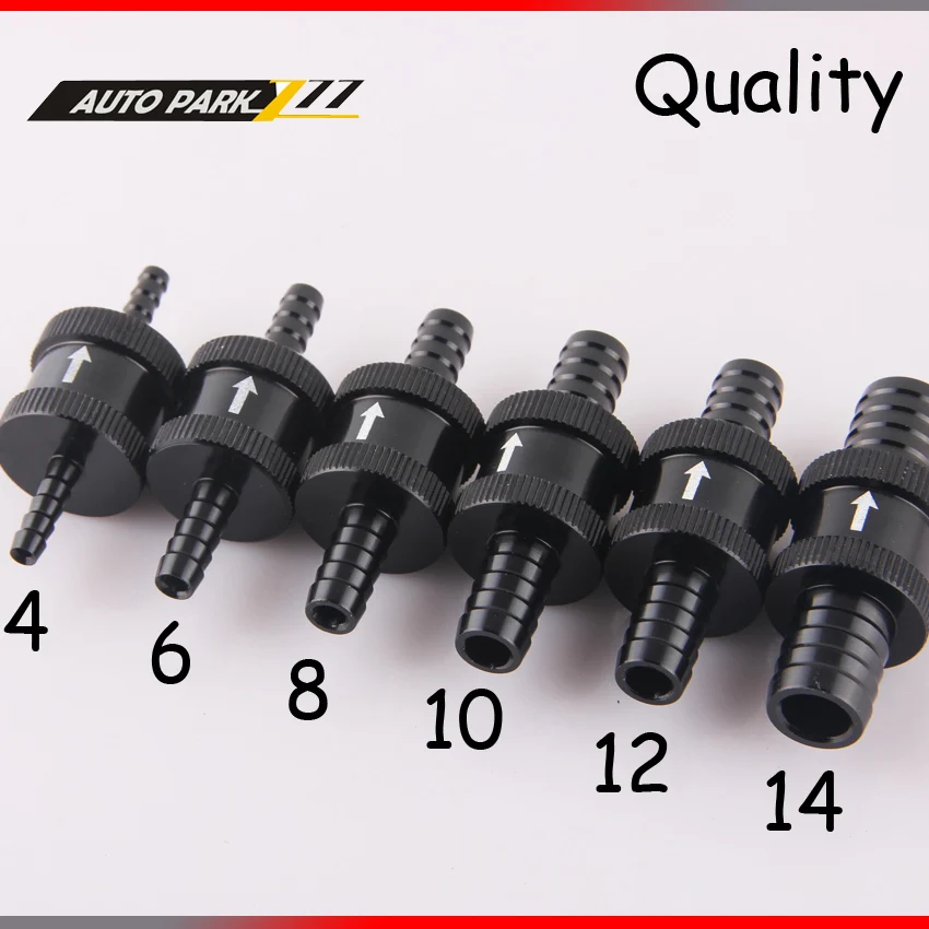 wholesales High Quality non return valve vacuum aluminum barb air check valvein Valves & Parts